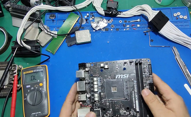 高平华硕电脑主板维修